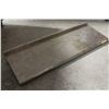 36" X 12" STAINLESS STEEL WALLSHELF