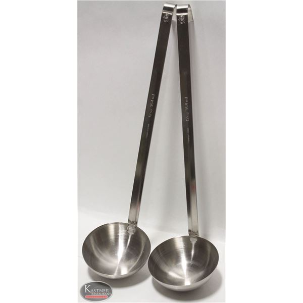 LOT OF 2 NEW JOHNSON ROSE 12 OZ LADLES