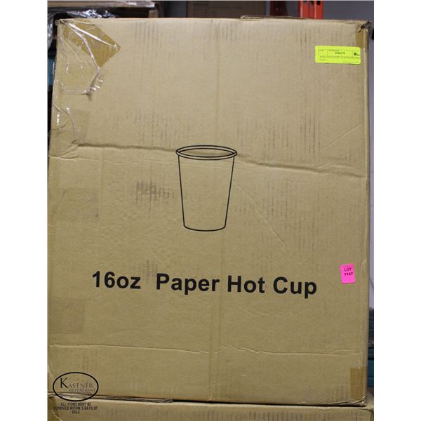 BOX (450 COUNT) 16 OZ PAPER HOT CUPS