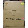 Image 1 : BOX (450 COUNT) 16 OZ PAPER HOT CUPS