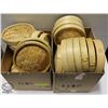 Image 1 : 2 BOXES OF BAMBOO STEAMER LIDS