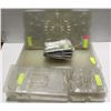 Image 1 : LOT OF 3 PERFORATED POLY FULL SIZE PAN LINER W/