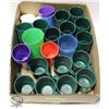 Image 2 : FLAT OF ASSORTED POLY DRINKWARE
