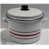 Image 1 : METAL STOCK POT W/ LID 10" X 6"