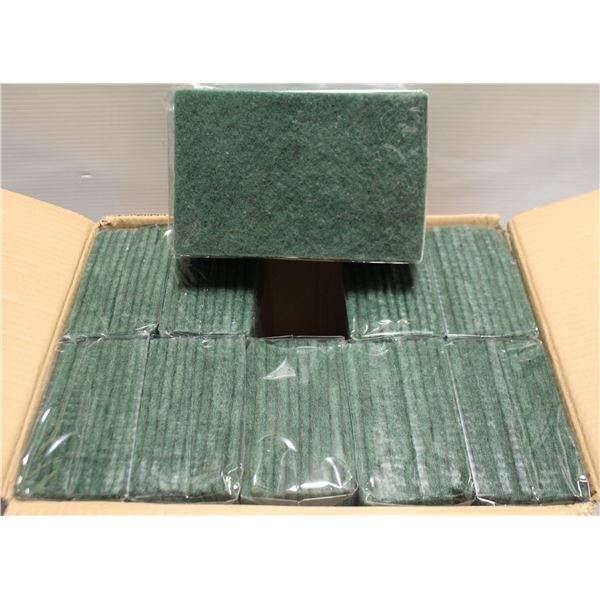 CASE OF 100 SCOURING PADS 6" X 9"