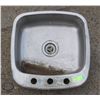 Image 1 : STAINLESS STEEL DROP-IN SINK. 18" X 16" X 7"