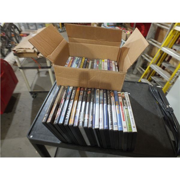 Box Of Mixed DVD's