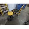 Image 1 : Small Moving Cart & Mechanics Stool