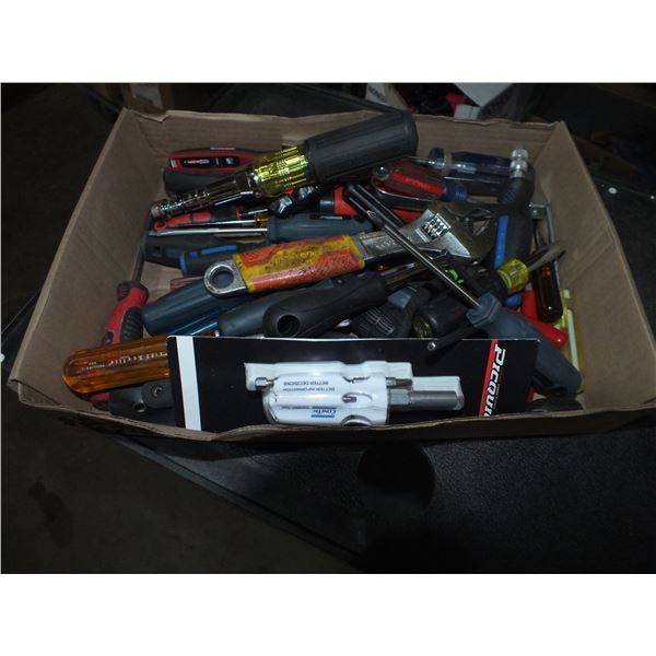 Box Of Mixed Screwdrivers