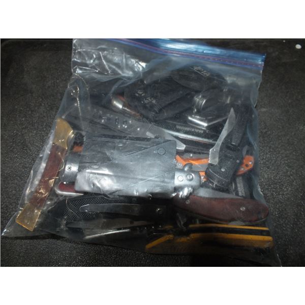 Bag Of Pocket Knives
