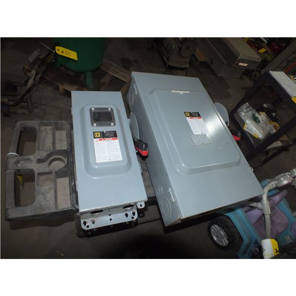 2 Heavy Duty Safety Switch Boxes