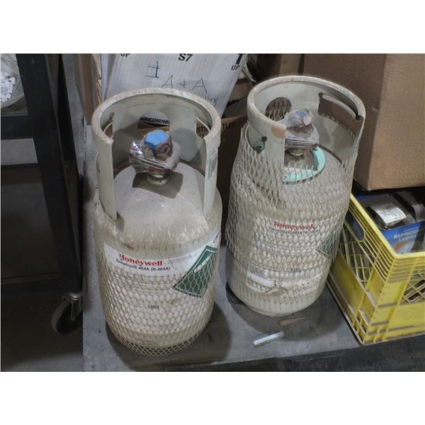 2 Tanks Of Refrigerant / 1 Crate Of Coolant