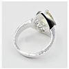 Image 5 : Sterling Silver Natural Lemon Quartz Ring