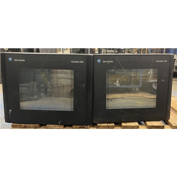 Lot of (2) Allen Bradley PanelViews as Pictured