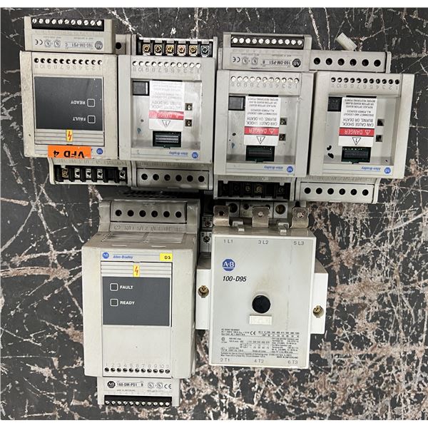 Lot of (6) Allen Bradley Power Terminals as Pictured