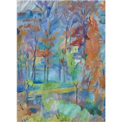 Barbara Rode Brussels Forest Scene