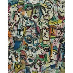 Canadian School 20th Cent. Faces