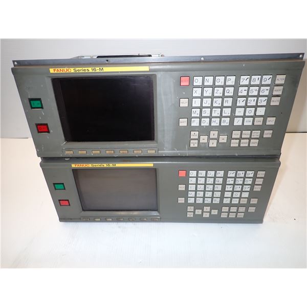 (2) Fanuc # A02B-0120-CO51/MA 9" CRT/MDI Unit
