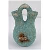 Image 3 : Turquoise Covered Zuni Indian Pottery Fetish Vase