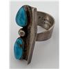 Image 4 : Navajo Sterling Silver Turquoise Ring