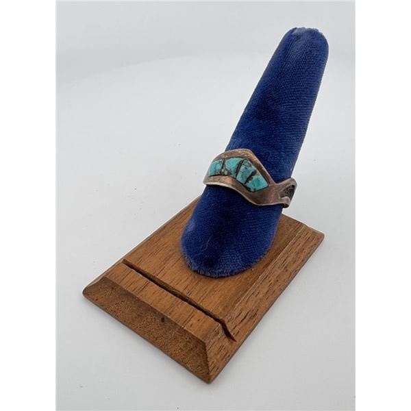 Navajo Sterling Silver Turquoise Ring