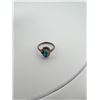 Image 2 : Navajo Sterling Silver Turquoise Ring
