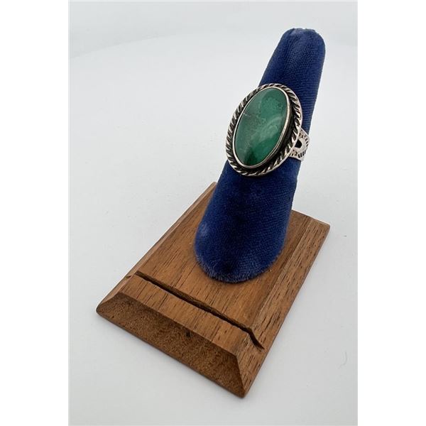 Navajo Sterling Silver Turquoise Ring