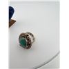 Image 3 : Navajo Sterling Silver Turquoise Ring