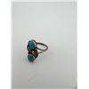 Image 2 : Zuni Sterling Silver Turquoise Ring