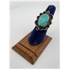 Image 1 : Navajo Sterling Silver Turquoise Ring