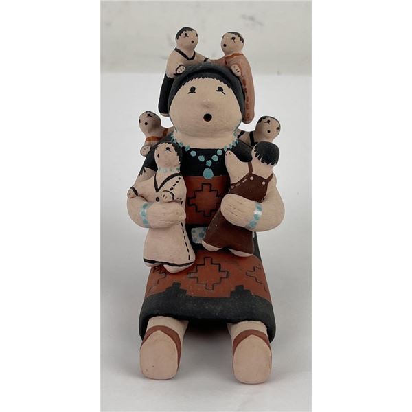 Navajo Indian Pottery Story Teller