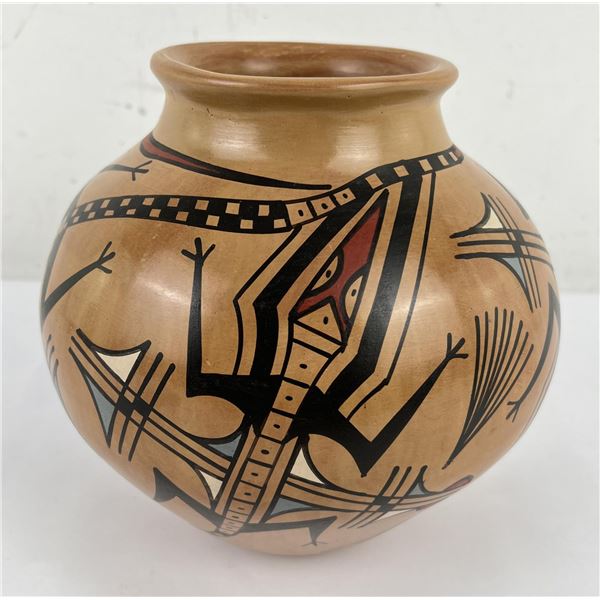 Mata Ortiz Pottery Vase Pot Jesus Pena