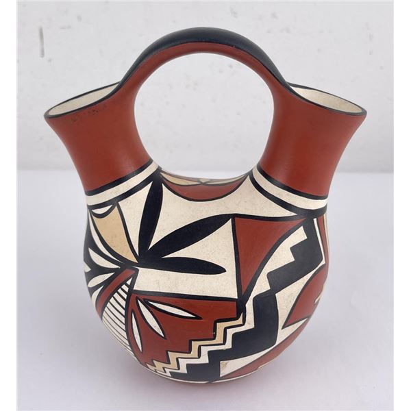 Hopi Toad Pottery Wedding Vase