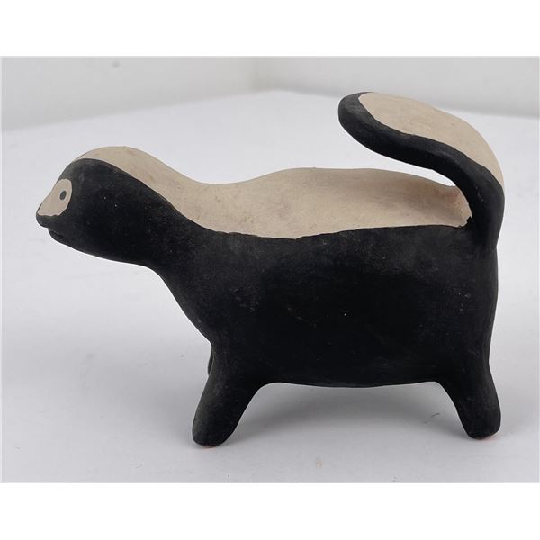 Native American Indian Pottery Skunk