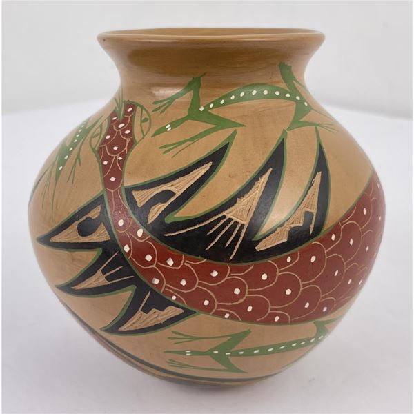 Mata Ortiz Pottery Vase Pot Lupe Soto
