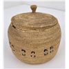 Image 2 : Alaskan Inuit Eskimo Lidded Basket