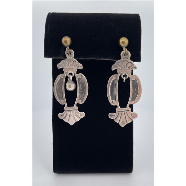 Taxco Mexico Sterling Silver Earrings