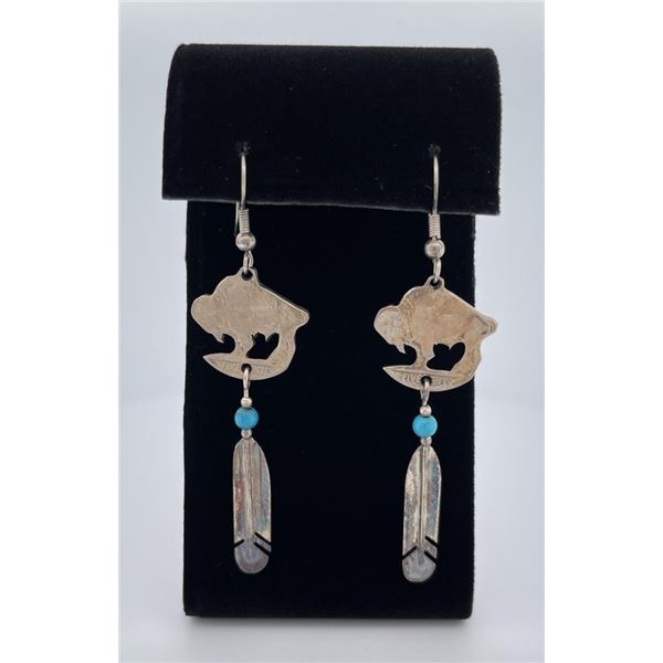 Buffalo Nickel Earrings