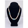 Image 1 : Zuni Heishi Turquoise Necklace
