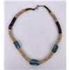Image 3 : Zuni Heishi Turquoise Necklace