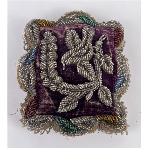Antique Iroquois Indian Pin Cushion