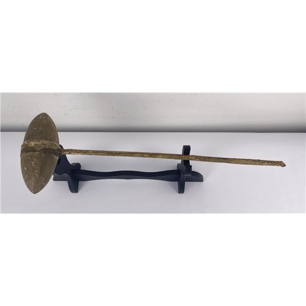 Plains Native American Indian Stone War Club