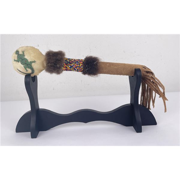 Native American Indian Made Dance Rattle