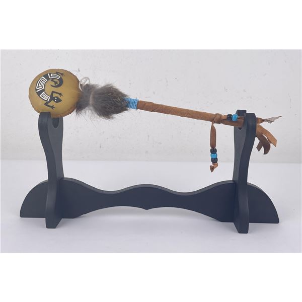 Native American Indian Made Dance Rattle