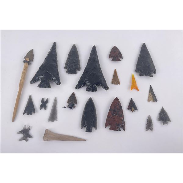 Group of Contemporary Indian Arrowheads