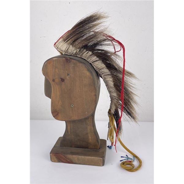 Native American Indian Porcupine Hair Roach