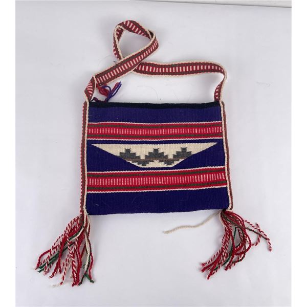 Native American Indian Woven Sash Bag