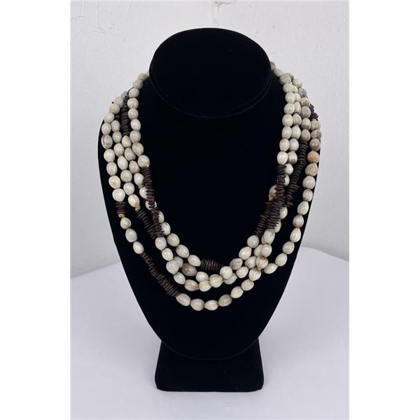 Pacific Islander Seed Bead Necklace