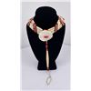 Native American Indian Hair Pipe Choker Necklace