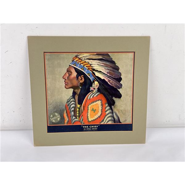 The Chief Is Still Chief Print Eanger Couse.